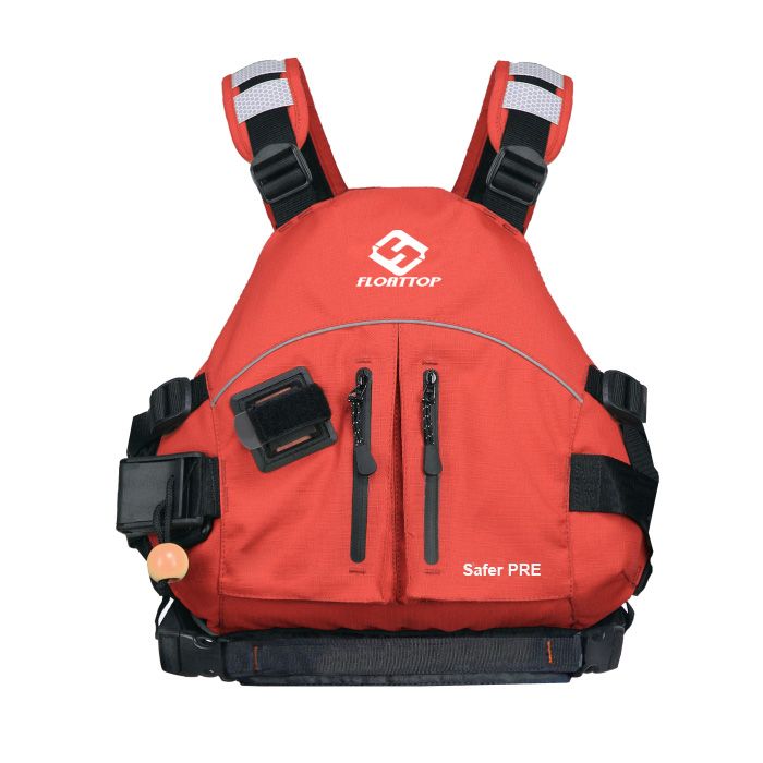 Light Wild-water and Seak-ayak Life Vest Safer FRE 450D [Orange]