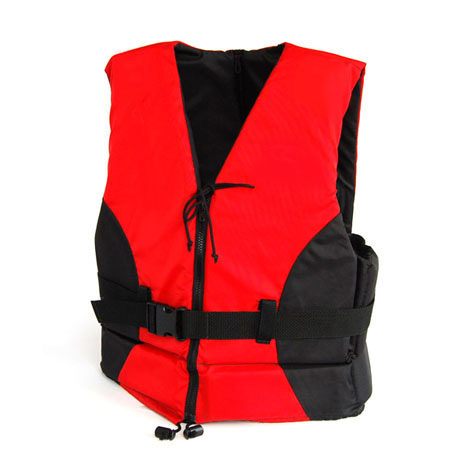 FLOATTOP Single buckle Nylon Vest with Front Zipper